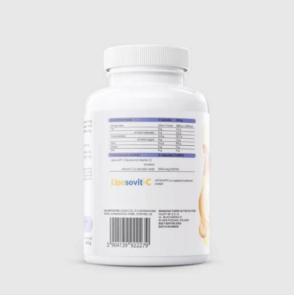 OSAVI VITAMIN C 1000MG LIPOSOMAL – Image 2