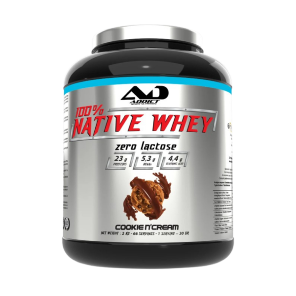 ADDICT 100% NATIVE WHEY ZERO LACTOSE