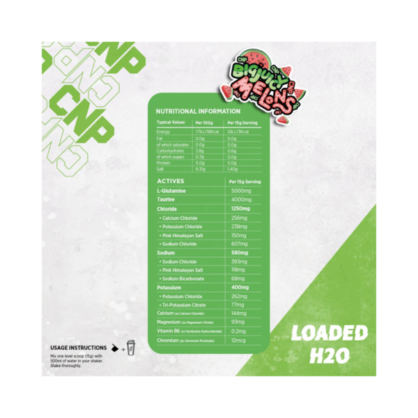 CNP LOADED H20 300G – Image 2