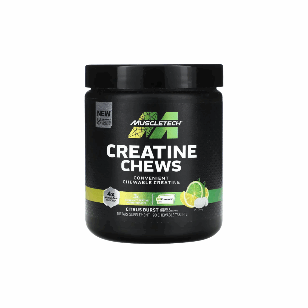 Créatine à croquer de chez Muscletech