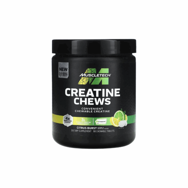 Créatine à croquer de chez Muscletech