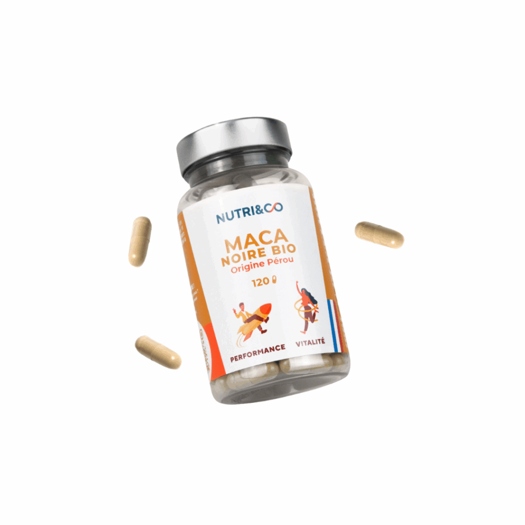Maca noir bio de la marque Nutri and Co