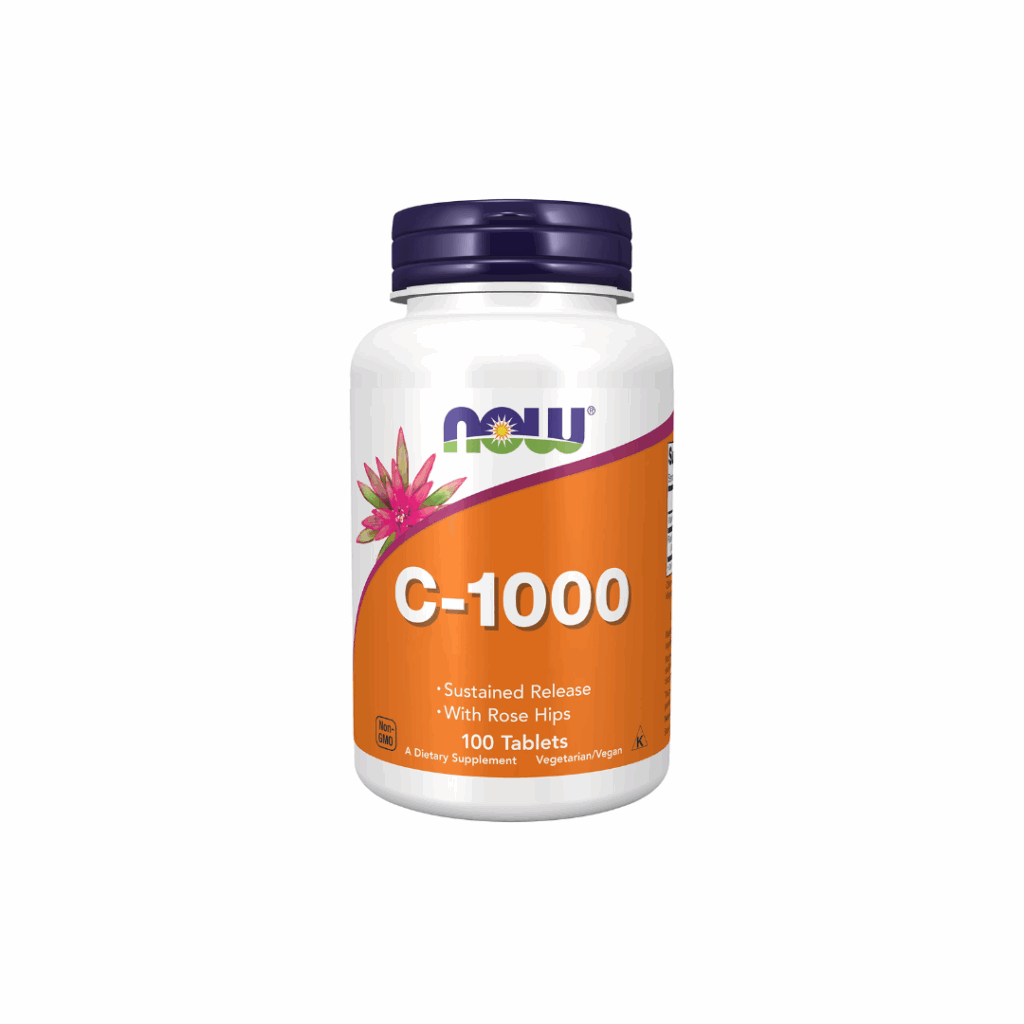 Gélules de vitamine C de la marque Now